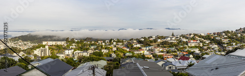 Wellington in a foggy day, New Zealand © Natalia