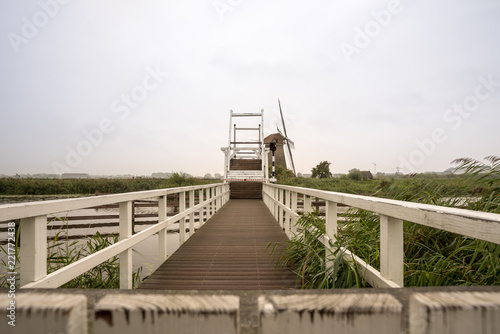 drawbridge at the windmill