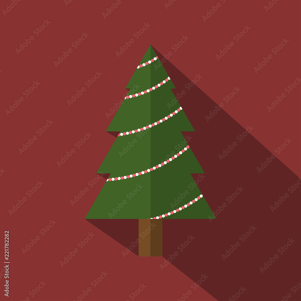 Christmas tree icon vector Christmas tree icon vector