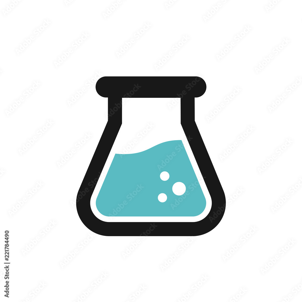 Test tube icon vector illustration Test tube icon vector illustration