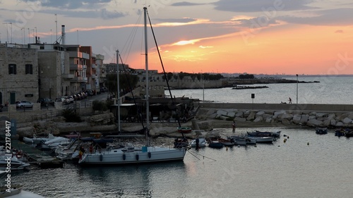 tramonto a trani