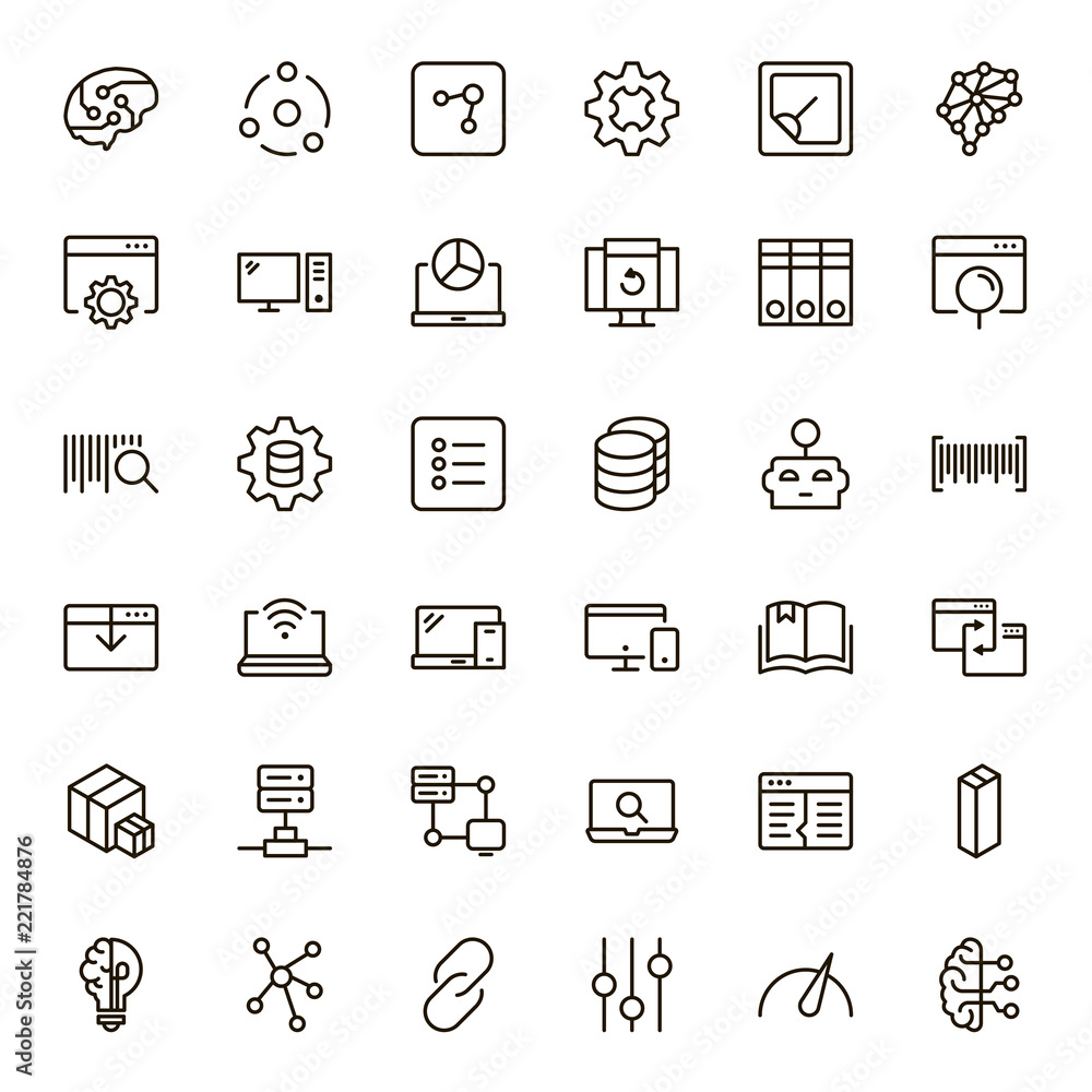 VR icon set VR icon set