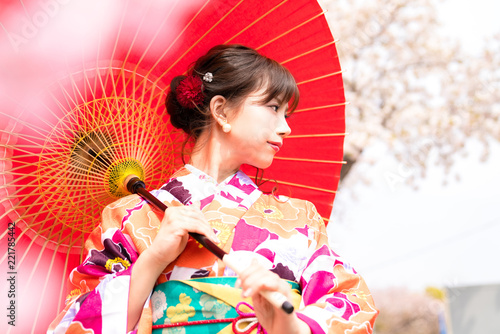 Foto 着物の女性
