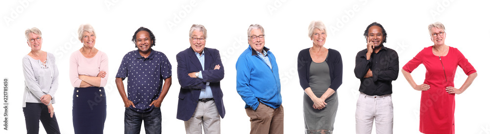 Group of old people