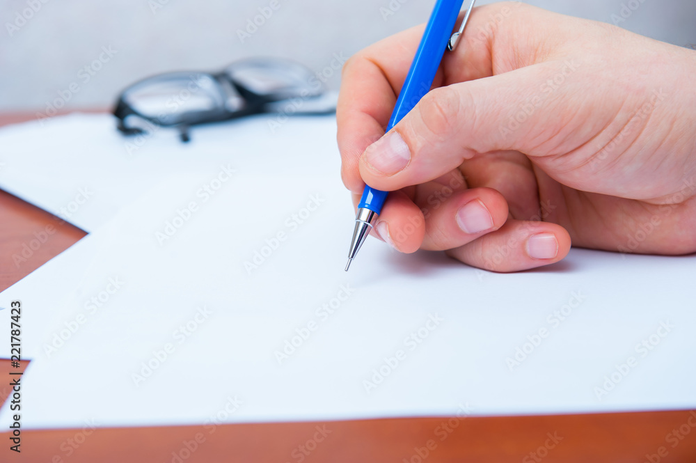 Hand signs documents Hand signs documents