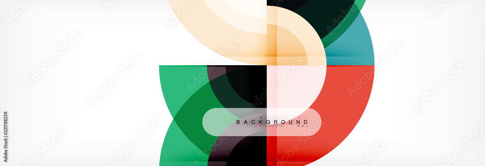 Vector circle abstract background Vector circle abstract background