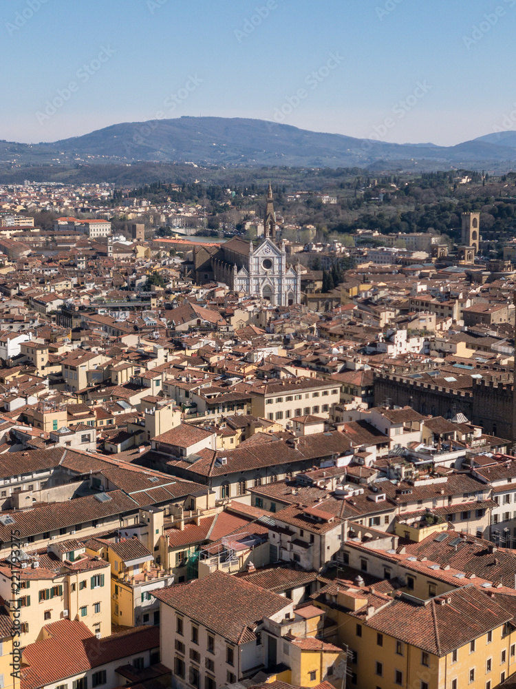 The Basilica di Santa Croce - Florence, Italy