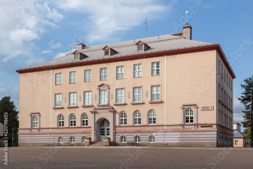 High school building in Kouvola photo