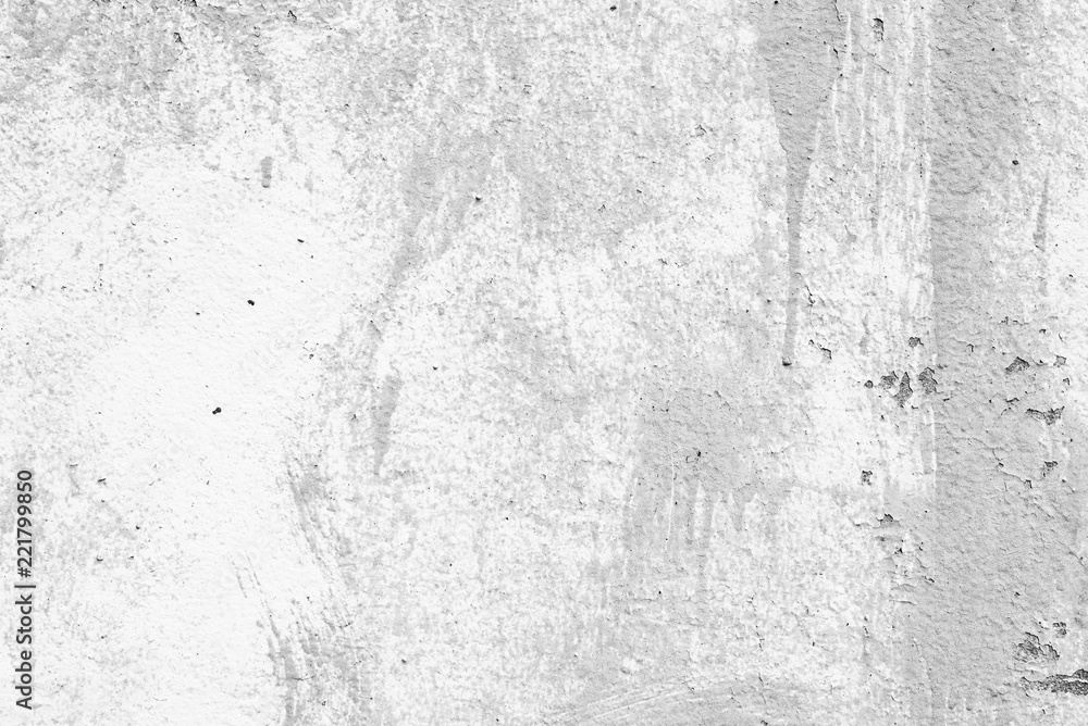 Fototapeta premium Wall fragment with scratches and cracks. It can be used as a background