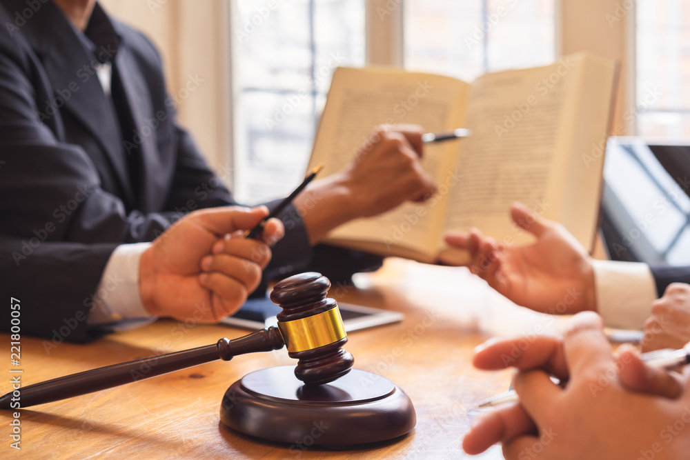 Business people and lawyer or judge team discussing Co-Investment Conference, Concepts of law, advice, legal services. Business people and lawyer or judge team discussing Co-Investment Conference, Concepts of law, advice, legal services.