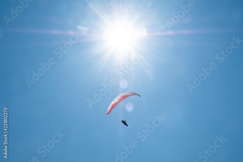 Gleitschirm, Sonne, Paraglider, sun