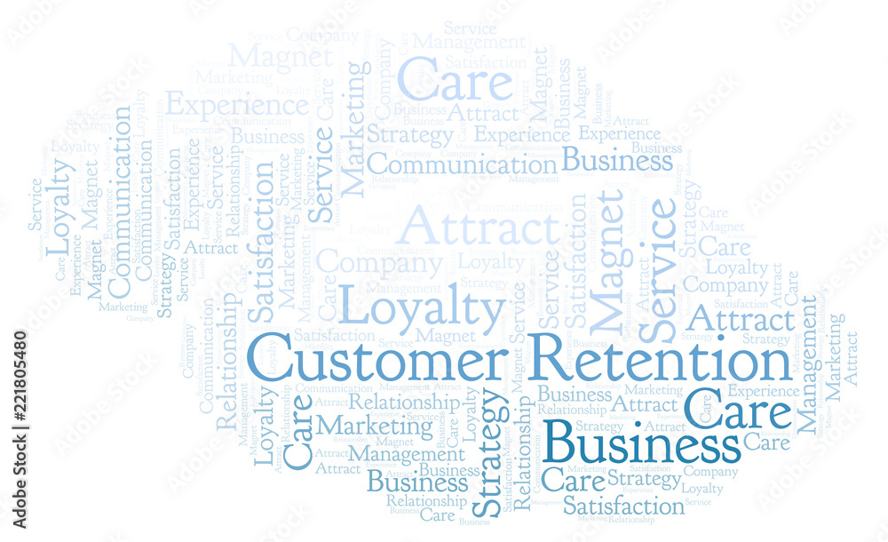 Customer Retention word cloud. Customer Retention word cloud.