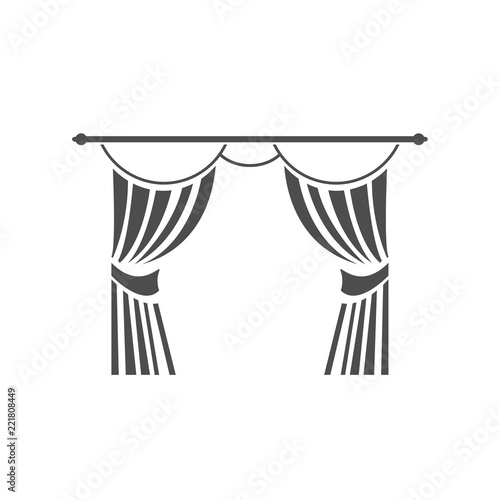 Window curtain or blinds