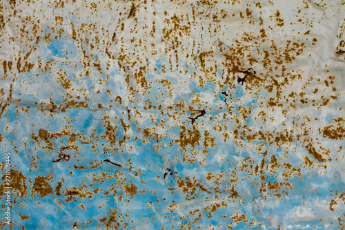 Stone background of a blue and brown color