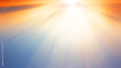Photography Background of colorful sky concept: Dramatic sunset with twilight color sky and