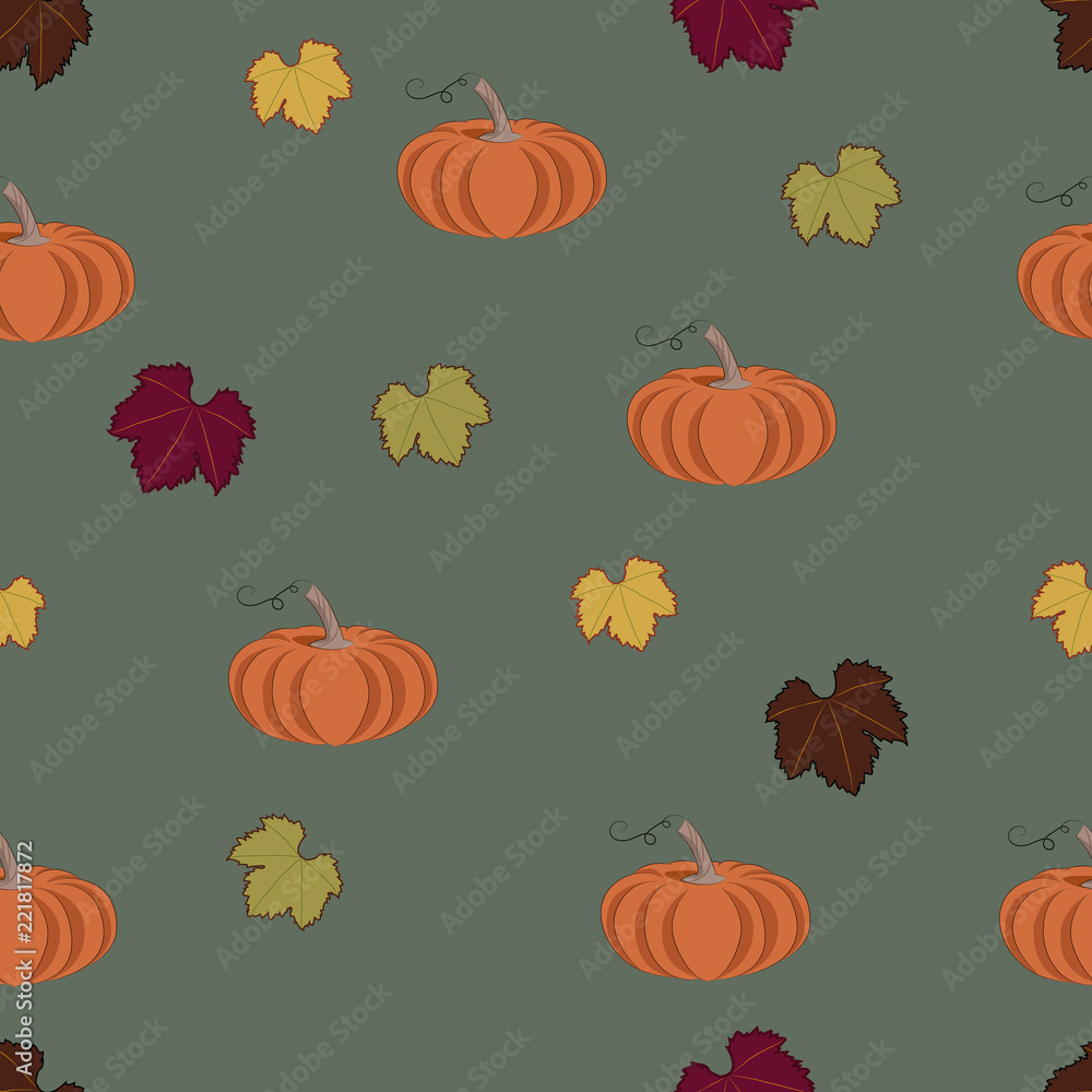 pampkin winh dark green backgraund pampkin winh dark green backgraund