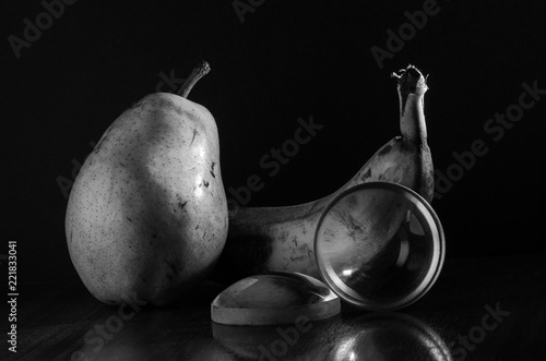 still-life with fruit