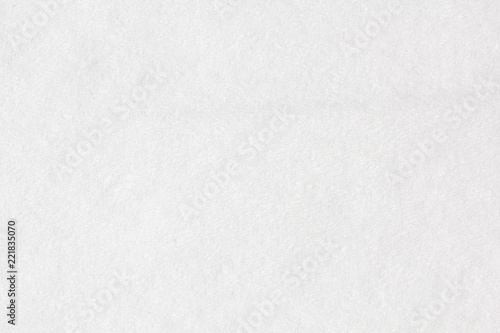 White crumpled paper list texture or background..