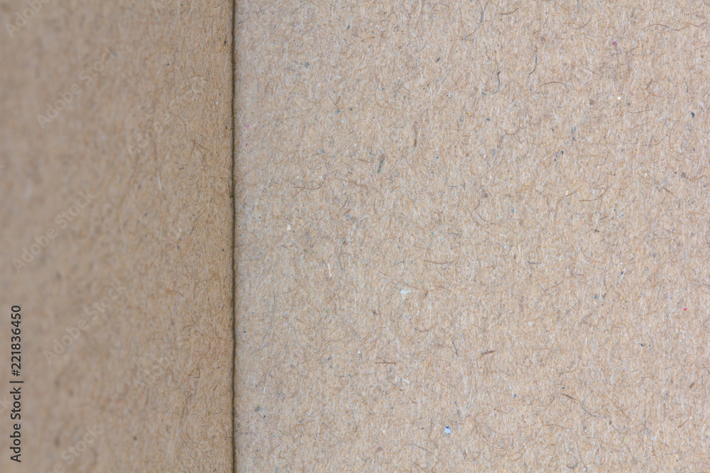 Fototapeta premium cardboard brown paper closeup texture or background