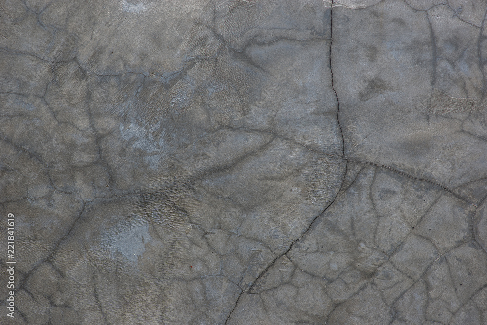 Naklejka premium texture of cracked concrete wall background