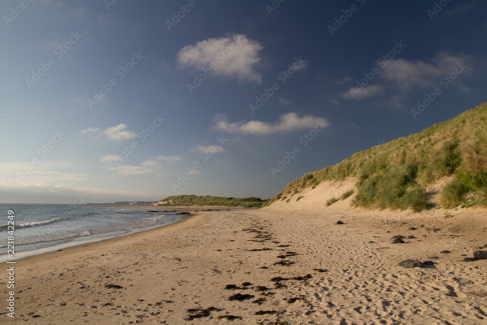 Beach at Bamburgh, Northumberland UK