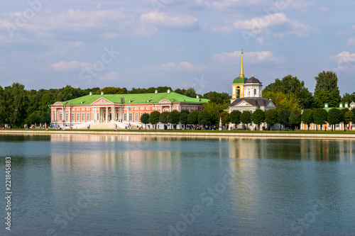 Картината върху платно View of Kuskovo palace in Moscow, Russia