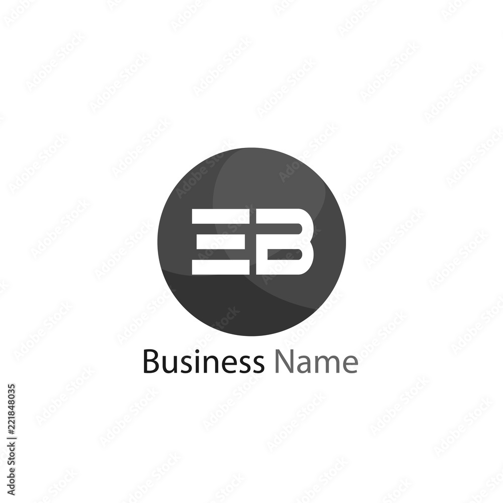 Initial Letter EB Logo Template Design Initial Letter EB Logo Template Design