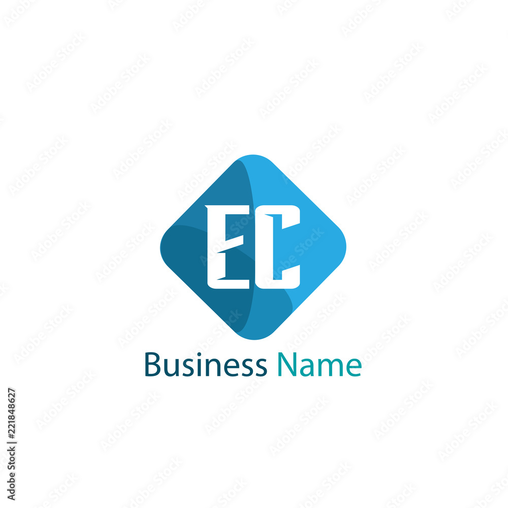 Initial Letter EC Logo Template Design Initial Letter EC Logo Template Design