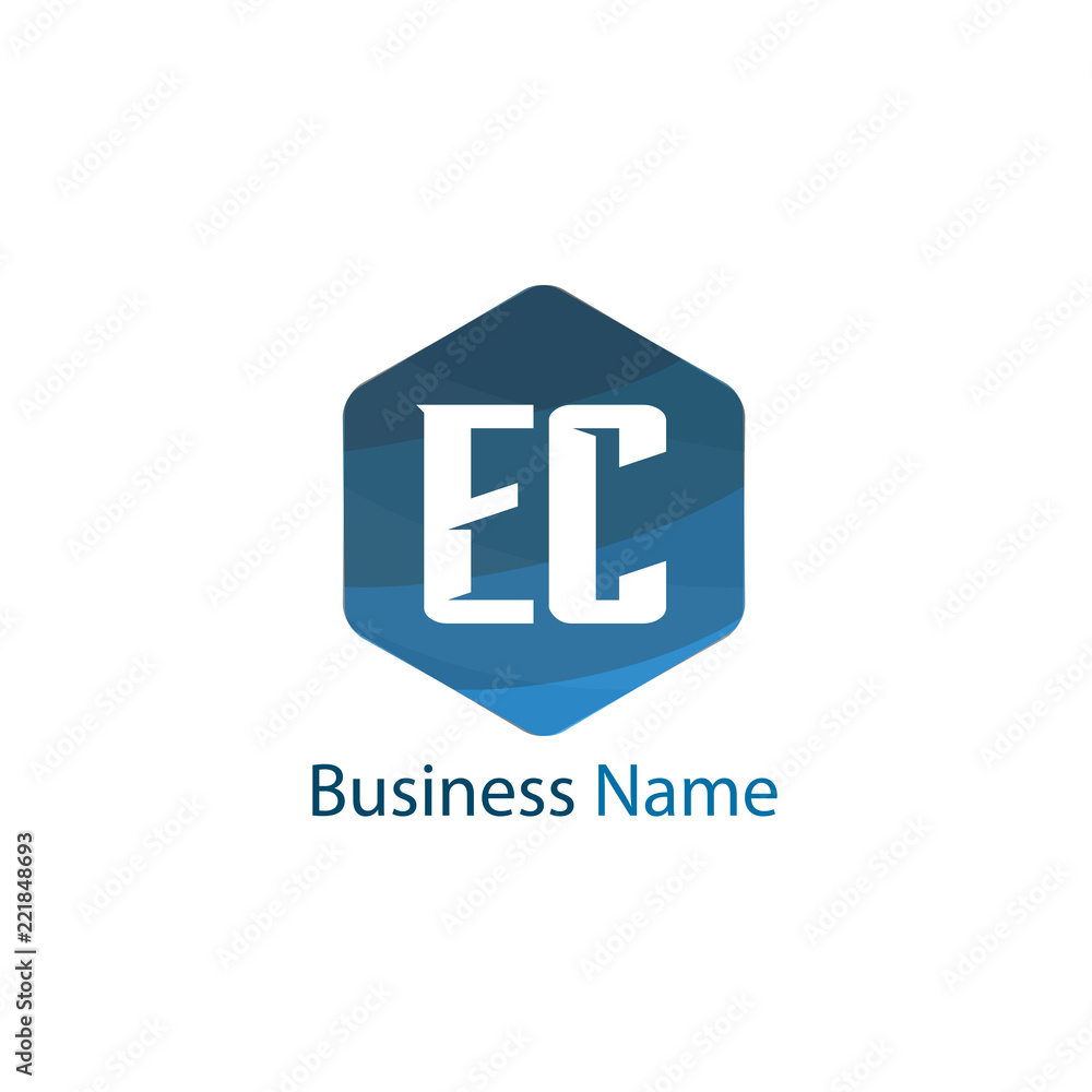 Initial Letter EC Logo Template Design Initial Letter EC Logo Template Design
