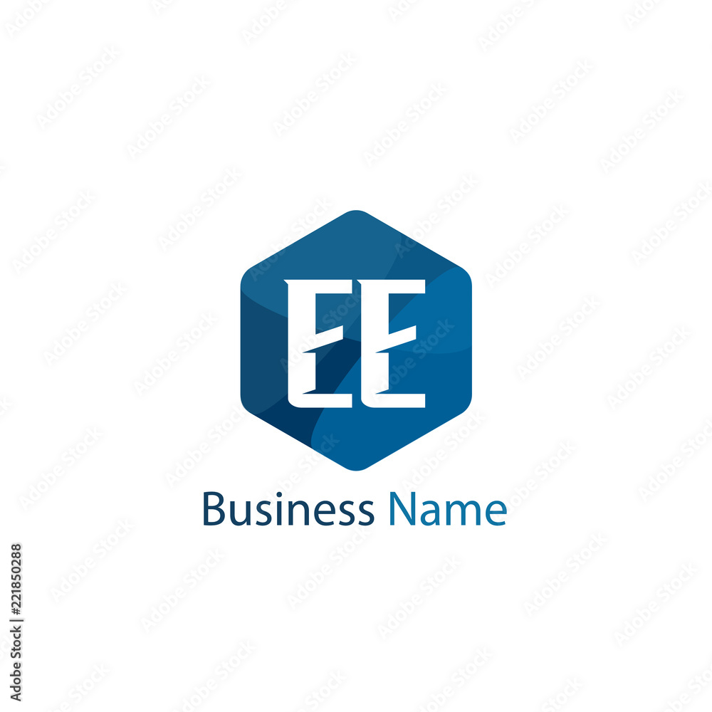 Initial Letter EE Logo Template Design Initial Letter EE Logo Template Design
