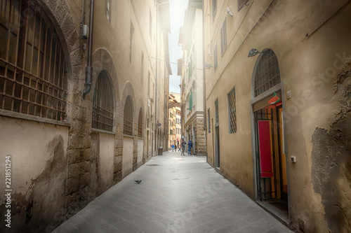 Street in Florence  Italy