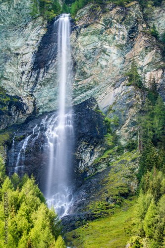 the waterfall Jungfernsprung in the Alps (Austria)
 photo