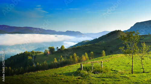 Landscape from Transylvania - Dumesti  Salciua - Romania