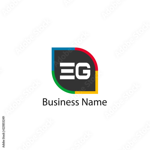 Free Download Initial Letter EG Logo Template Design - GFXLoad