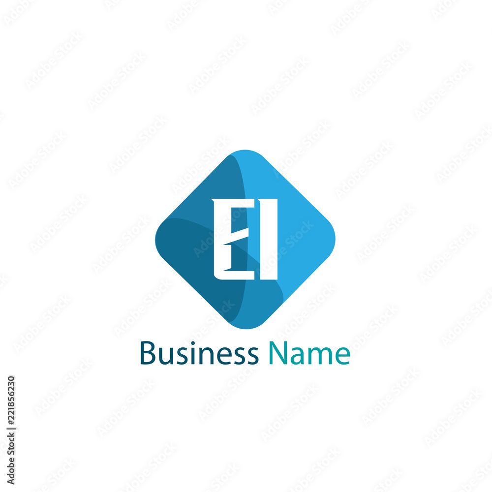 Initial Letter EI Logo Template Design Initial Letter EI Logo Template Design