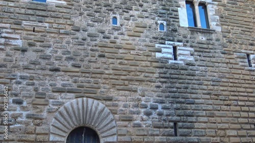 Italy, Gioia del Colle, Norman-Swabian Castle, 9th century. External walls.