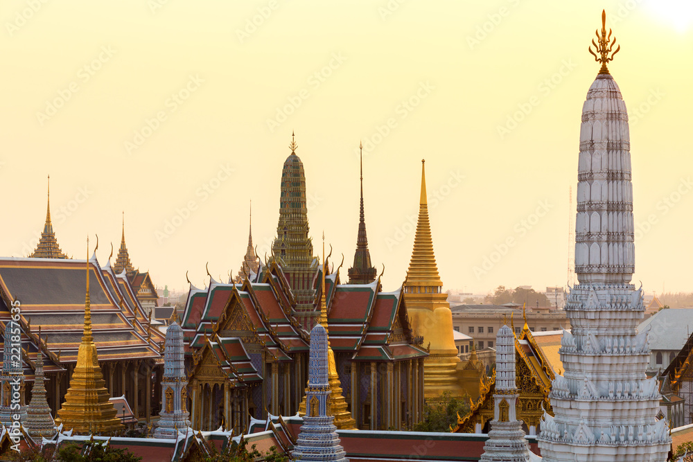 Obraz premium Temple of the Emerald Buddha