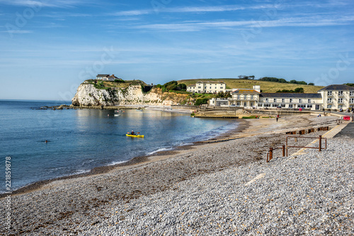 Freshwater Bay on the Isle of Wight in England photo