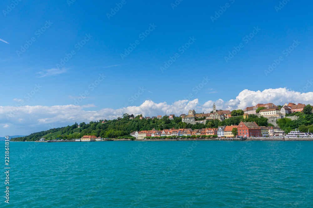 Germany, City Meersburg from lake constance