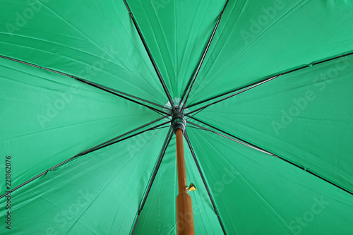 Color umbrella as background, closeup view