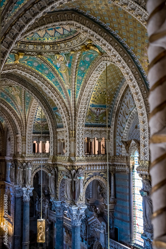 Int  rieur de la Basilique Notre-Dame-de-Fourvi  re    Lyon