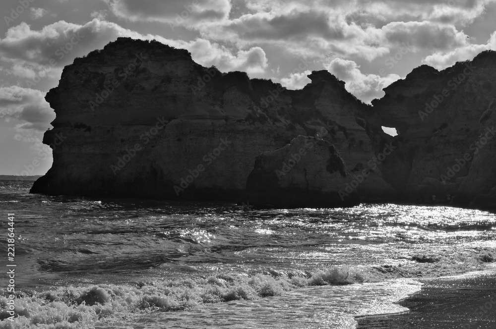 Three Brothers Beach (Praia dos Tres Irmaos) in Algarve, Portugal Three Brothers Beach (Praia dos Tres Irmaos) in Algarve, Portugal