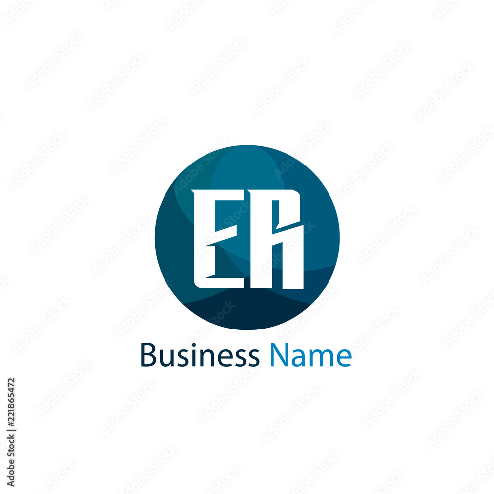 Initial Letter ER Logo Template Design Initial Letter ER Logo Template Design