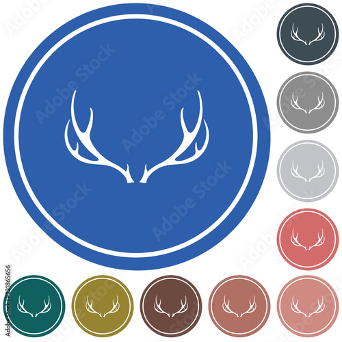 Hunting club logo icon