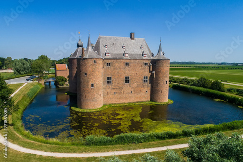 Ammersoyen Castle in the Netherlands photo