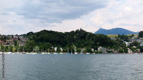 Wallpaper Mural luzern lake switzerland Torontodigital.ca