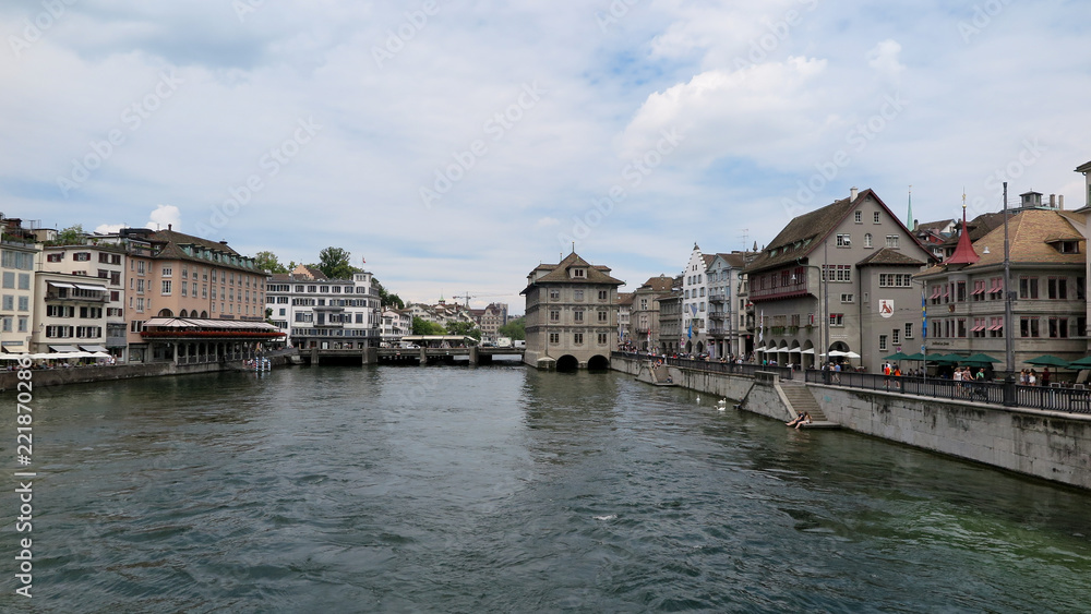 Zurich beautiful city in switzerland