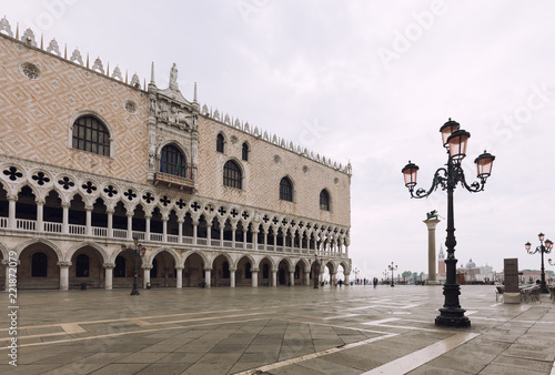 Venice / historical architecture in the main square of the city