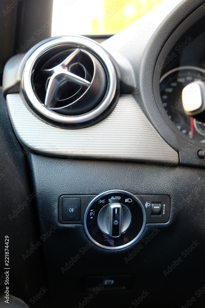 car light buttons