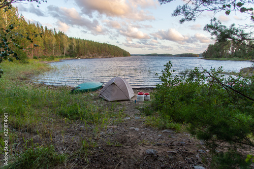 Tent on the beach